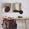 Stupell Industries Brown Hidden Lines 2 pc Framed Giclee Wall Art Set Design by Patricia Pinto